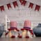6" Lighted Americana Boy 4th of July Patriotic Gnome